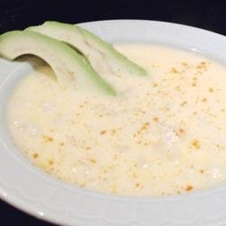 Potato Soup with Fish and Cheese recipe