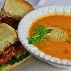 Sweet and Chunky Tomato Soup recipe