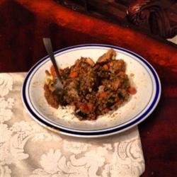 Mediterranean Lamb and Lentil Stew recipe