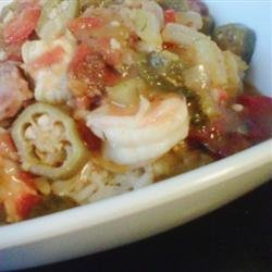 Husband's Grandmother's Shrimp Gumbo recipe