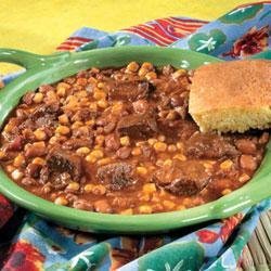 Mexican Beef and Bean Stew recipe