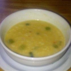 Garden Veggie Cheese Soup recipe