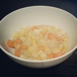 Chunky Corn Chowder (Vegan) recipe