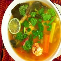 Vegetable Tom Yum Soup recipe