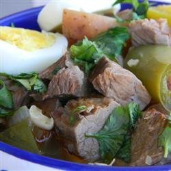 Ajiaco (Beef and Pepper Stew) recipe