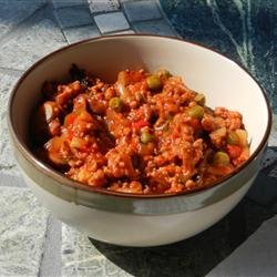 Chili with Ground Pork recipe