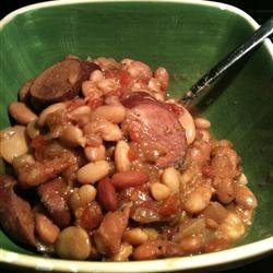 Southwestern Style Fifteen Bean Soup recipe