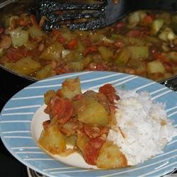 Chayote and Sausage Stew recipe