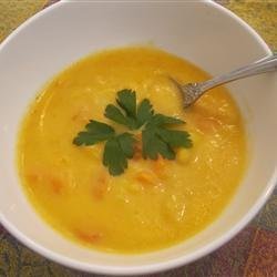 Dylan's Potato, Carrot, and Cheddar Soup recipe