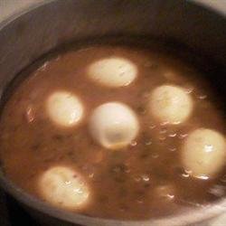 Louisiana Shrimp and Eggs Gumbo recipe