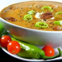 Spicy Pecan Soup recipe