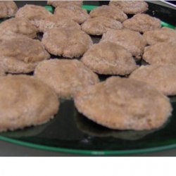 Double Ginger Crinkle Cookies recipe