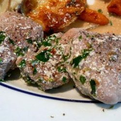Pork  Tenderloin With Herb Sauce recipe