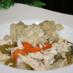 Grilled Chicken Soup With Dumplings (Gluten, Dairy Free) recipe