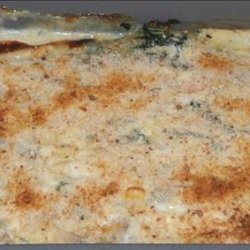 Spinach Seafood Bake recipe