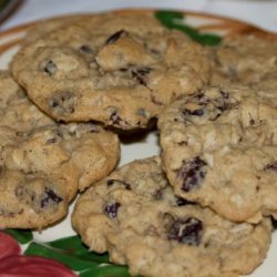 Cranberry and Oatmeal Spice Cookies recipe