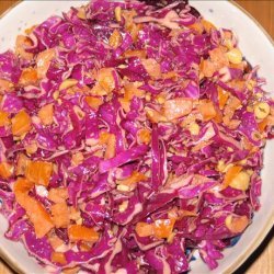 Colorful Red Cabbage Salad recipe