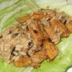 Chicken Hoisin Lettuce Wraps recipe
