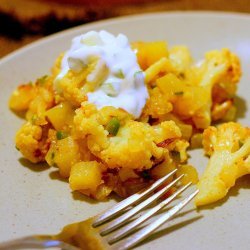 Indian Spiced Cauliflower and Potatoes recipe