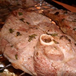 Grilled Marinated Lamb recipe