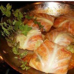 Stuffed Cabbage Leaf Rolls recipe