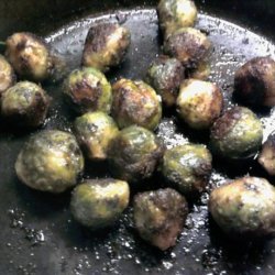 Sauteed Brussels Sprouts With Chervil recipe