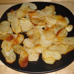 Baked Potato Chips recipe