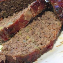Buffalo Meatloaf With Brown Sugar and Ketchup Glaze recipe