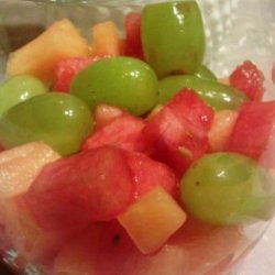 Melon and Grape Medley recipe