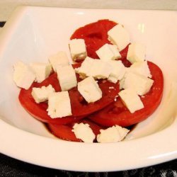Tomatoes With Feta Cheese - Martha Stewart recipe