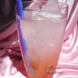 Rosemary Lemon Rhubarb Spritzer recipe