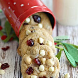 White Chocolate Chip Cranberry Cookies recipe