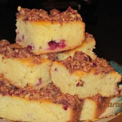 Cranberry Streusel Cake recipe