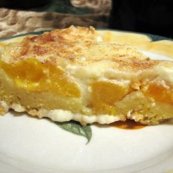 Peach Cream Pie recipe