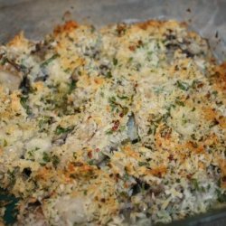 Baked Oysters With Bread Crumbs and Garlic (Ostriche All' Italia recipe