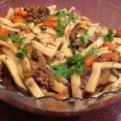 Bistro Beef Noodles a La Slow Cooker! recipe