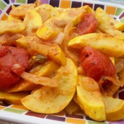 Sauteed Yellow Squash and Tomatoes recipe