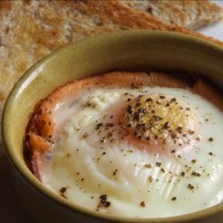 Easy Salmon Creamy Eggs recipe