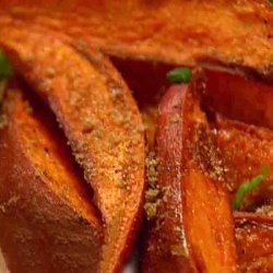 Spicy Sweet Potato Wedges recipe