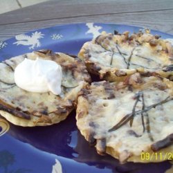 Mushroom and Parmesan Tarts recipe