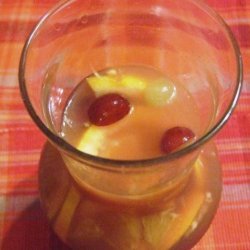 Cranberry Orange Sangria (Non-Alcoholic) recipe