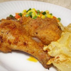 Easy Southern Oven-Fried Chicken recipe