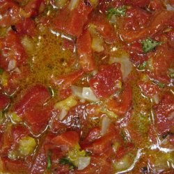 Mechwiya (Roasted Pepper Salad) recipe
