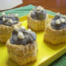 Lavender-Infused Mascarpone Mousse Pastries recipe