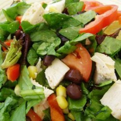 Black Bean, Corn & Chicken Salad recipe