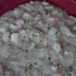 Bean, Potato and Sauerkraut Soup recipe
