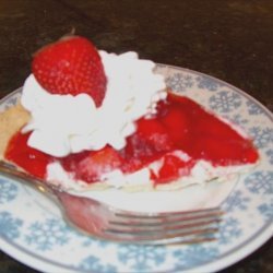 Strawberry Ribbon Pie recipe