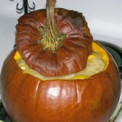 Peter Pumpkin Eater's Stuffed Pumpkin Soup recipe