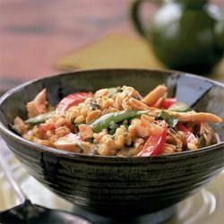 Thai Chicken Barley Risotto recipe