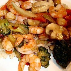 Sweet and Spicy Shrimp Stir-Fry recipe